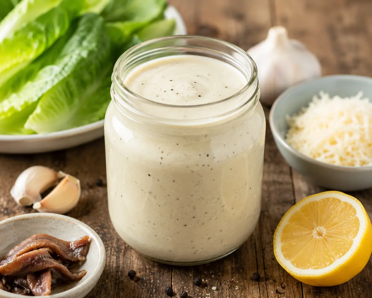 Easy Homemade Caesar Dressing